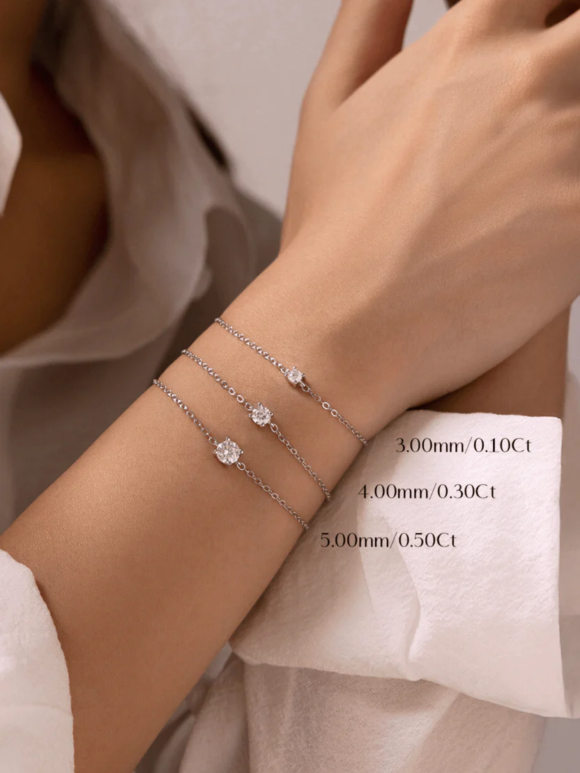 Ray Moissanite Bracelet - Image 3