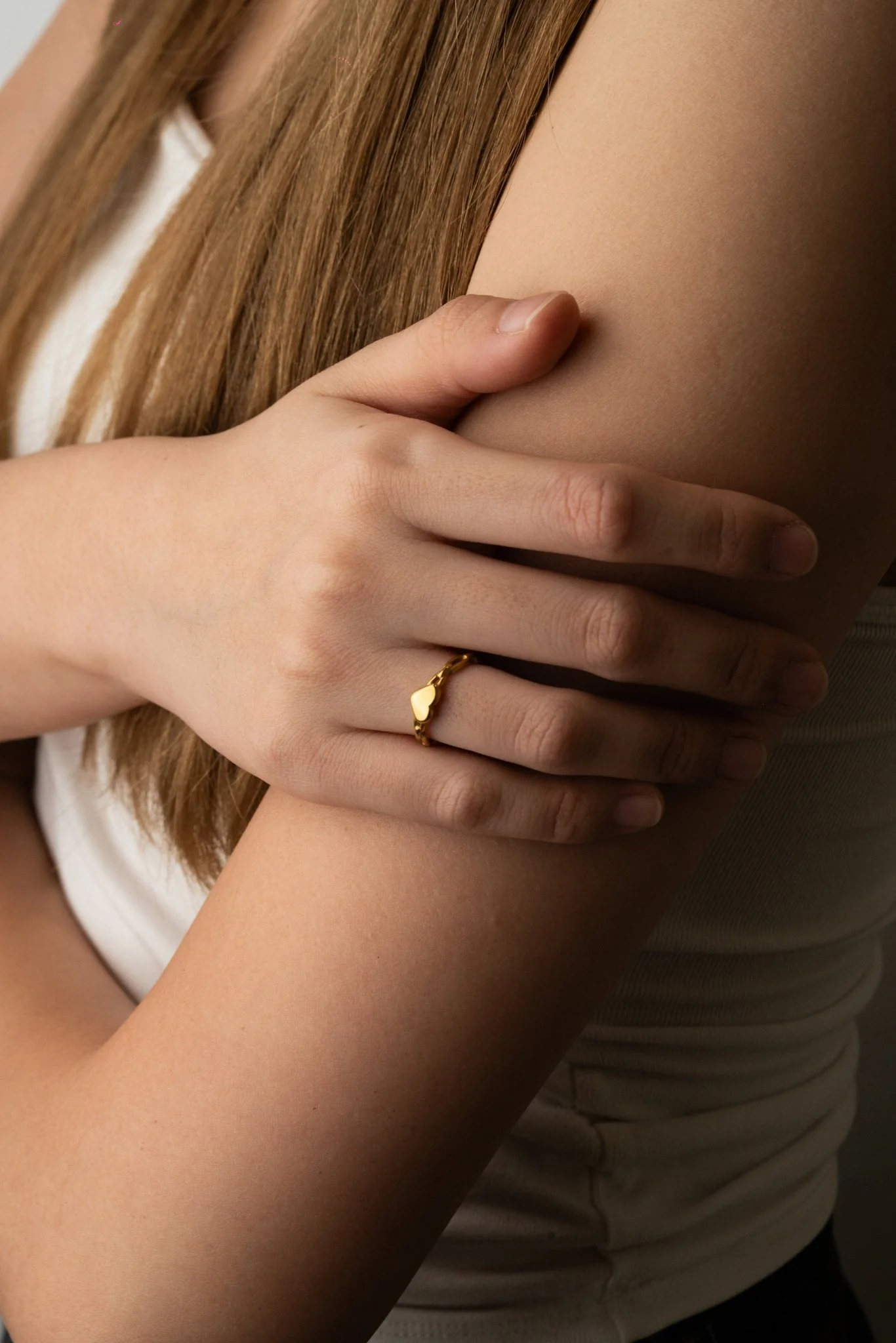 Heart Chain Ring - Image 3