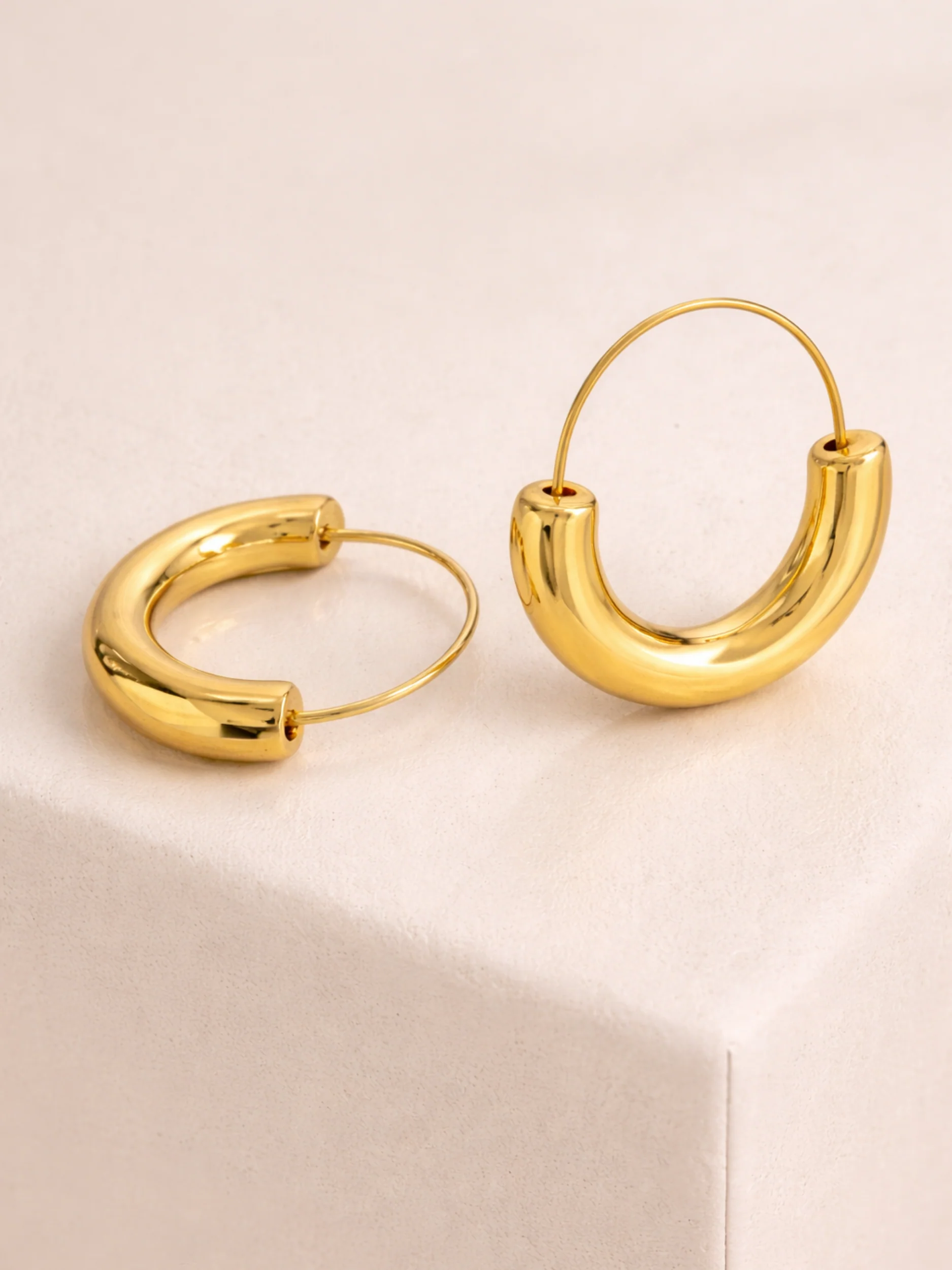 Linnea Tubular Hoop Earrings